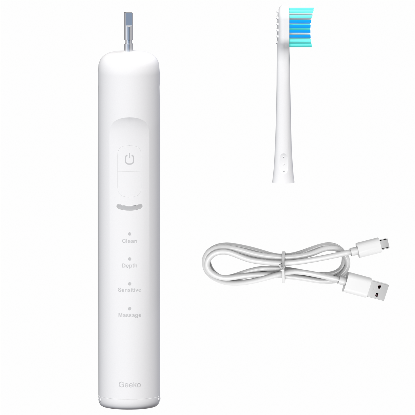 Geeko G51 Electric toothbrush for adults with large battery