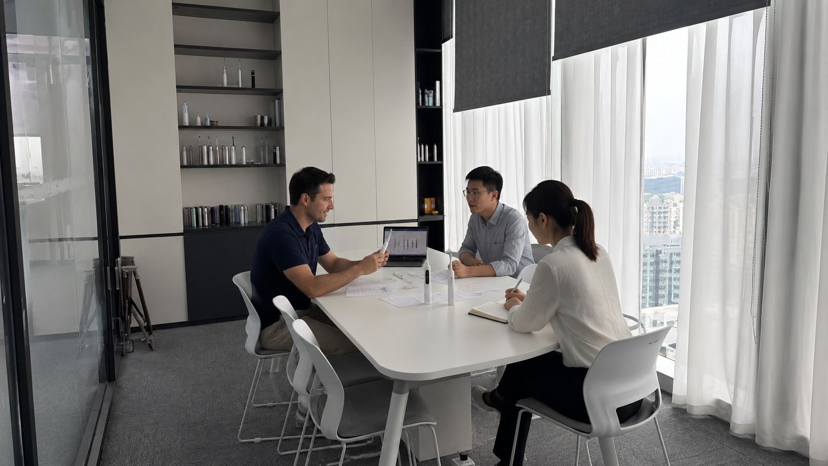 Project discussion / contact visual