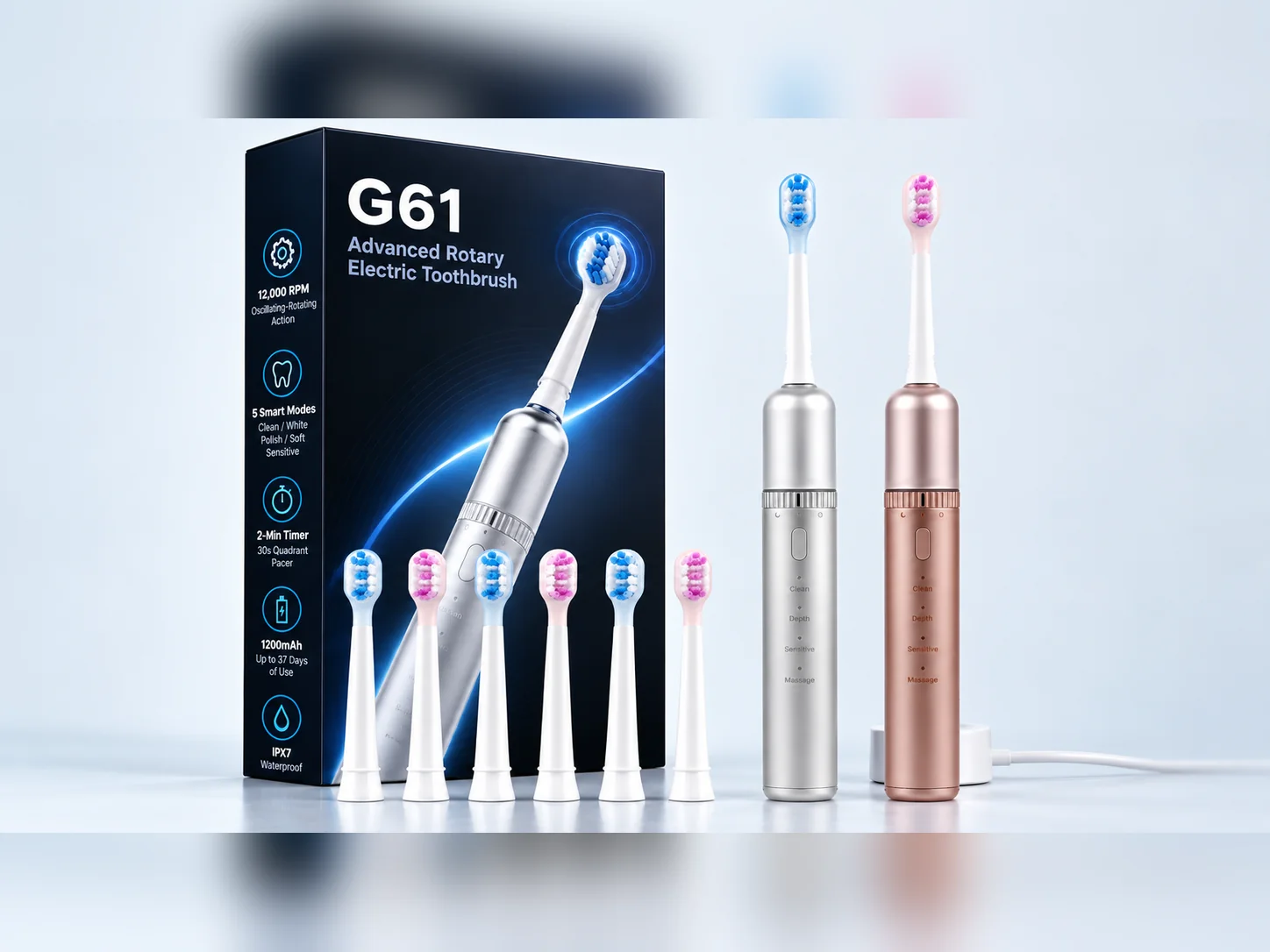 G61 Sonic Electric Toothbrush