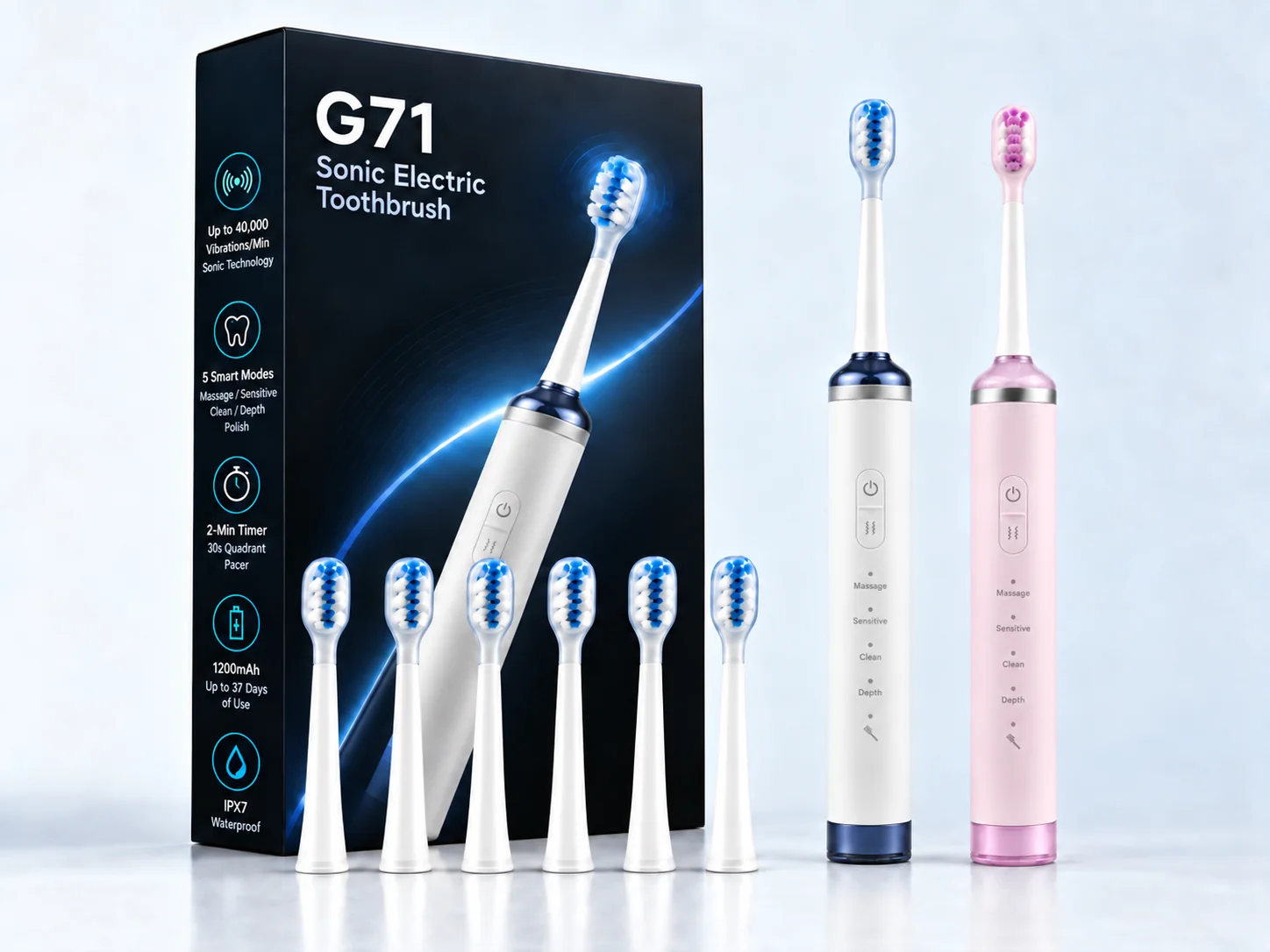 G71 Sonic Electric Toothbrush